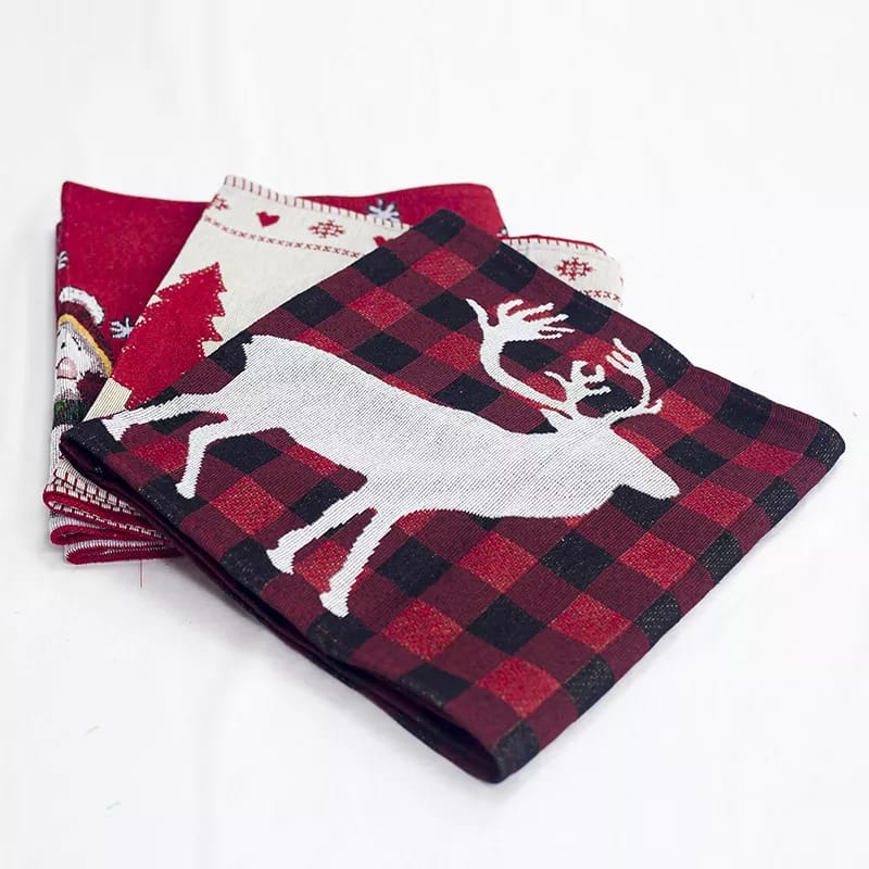 Christmas Reindeer style Table Runner Dining Table Decoration