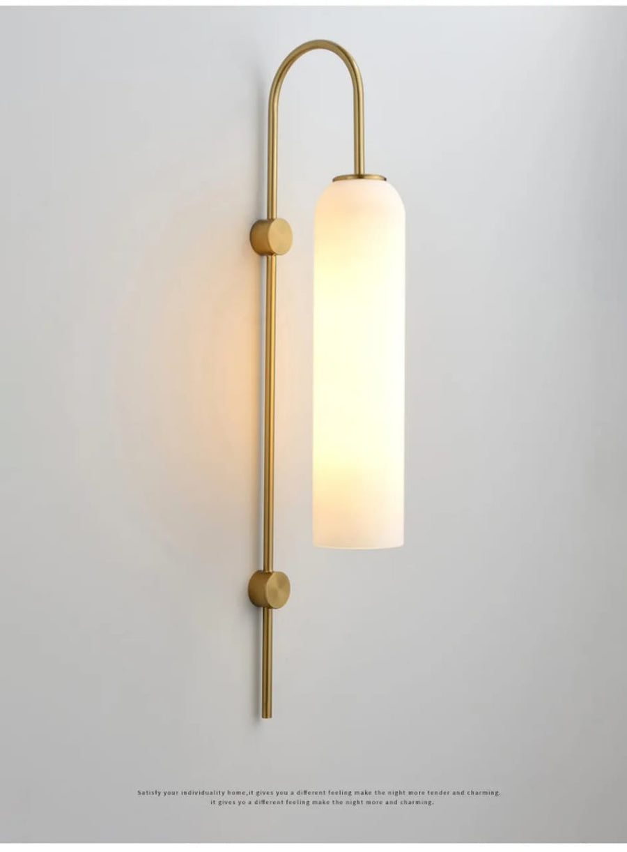 Designer Sunset Glass Wall Light-