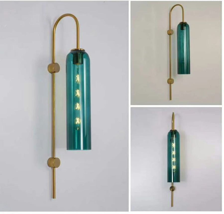Designer Sunset Glass Wall Light-