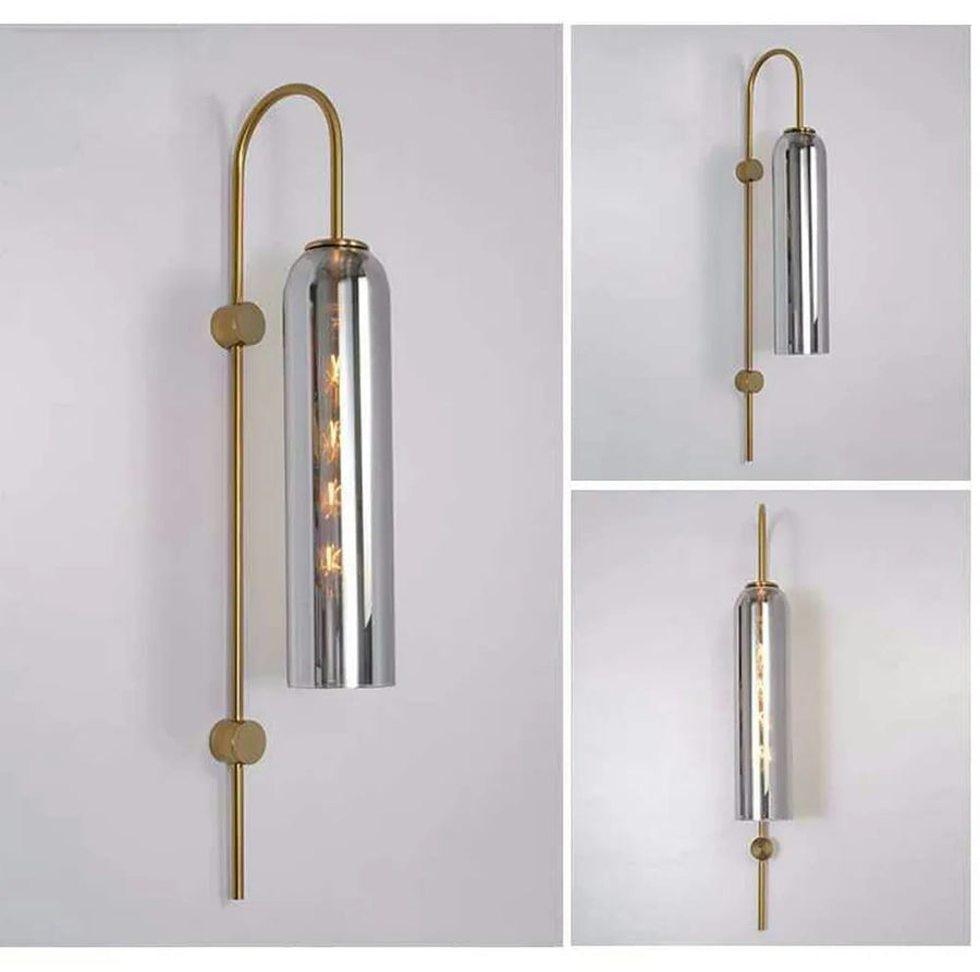 Designer Sunset Glass Wall Light-