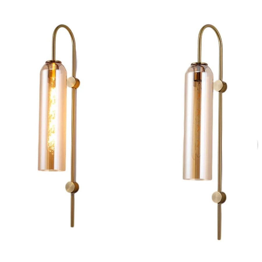 Designer Sunset Glass Wall Light-