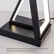 Geomatry style metal table lamp