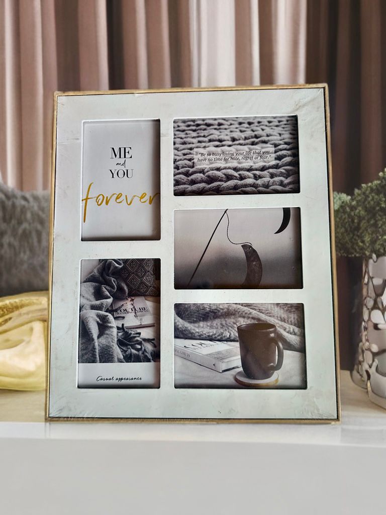 set of 5 Photo frame 4x6 in one