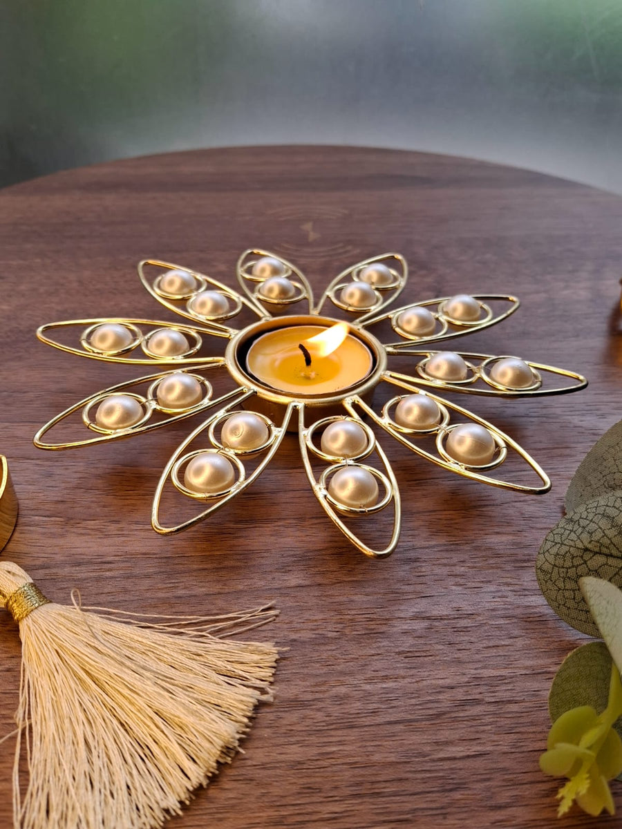 Tea Light Candle Holder  Diwali Decoration for Home Diya for Home Décor