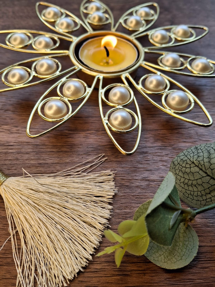 Tea Light Candle Holder  Diwali Decoration for Home Diya for Home Décor