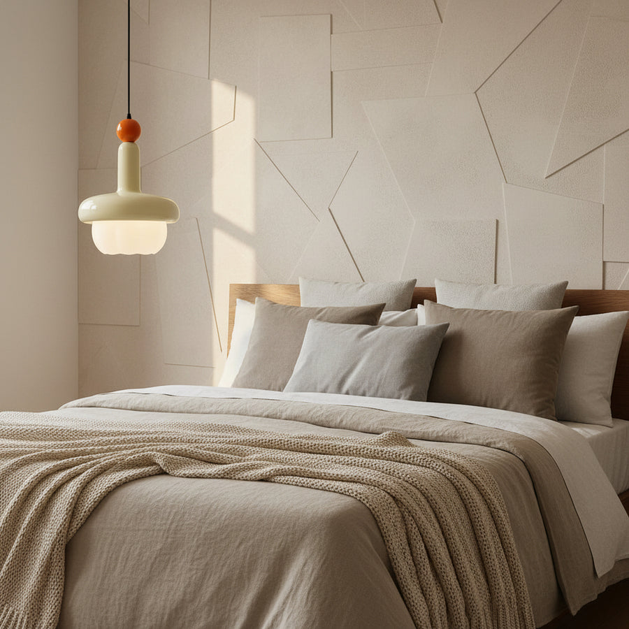 Modern Pastel Pendant Light | Designer Hanging Lamp | Adjustable Ceiling Light