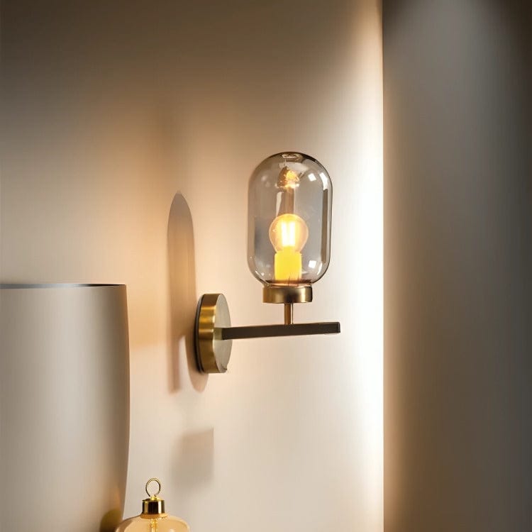 The Glass Wall Light Smoke Glass