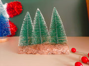 Set of 3 trees Table top Christmas decor