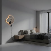 Designer LED Backlit Wall Clock with Remote Control | USB Powered Decorative Clock