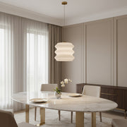 Modern Textured Pendant Light | E27 Hanging Lamp | Decorative Ceiling Light for Living & Dining