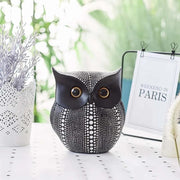 Owl Spot Showpiece - Black