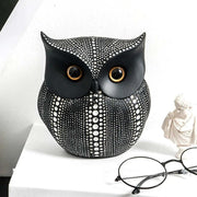 Owl Spot Showpiece - Black