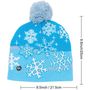 Christmas Light Up Hat LED Knitted Hat