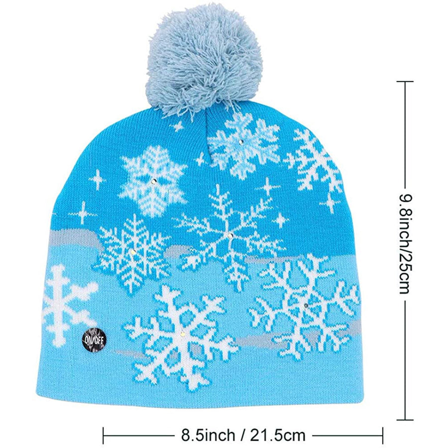 Christmas Light Up Hat LED Knitted Hat