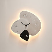 Designer LED Backlit Wall Clock with Remote Control | USB Powered Decorative Clock