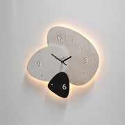 Designer LED Backlit Wall Clock with Remote Control | USB Powered Decorative Clock
