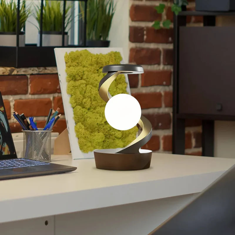 Leviosa Rotating Suspension Lamp With Wireless Charger