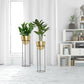 Metal Planter With Stand Gold