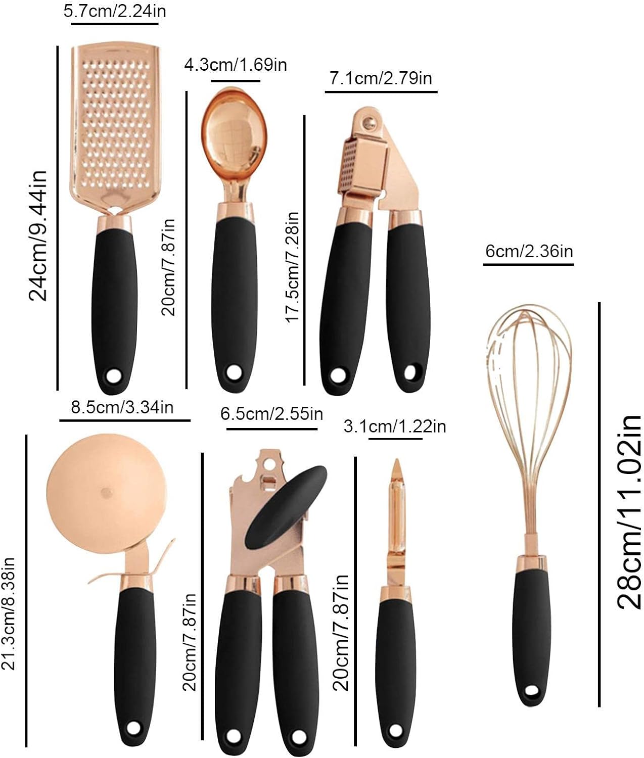 Kitchen Cutlery (Set of 7)