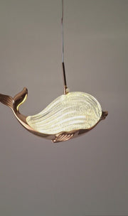 Dolphin Acrylic Pendant Light Big