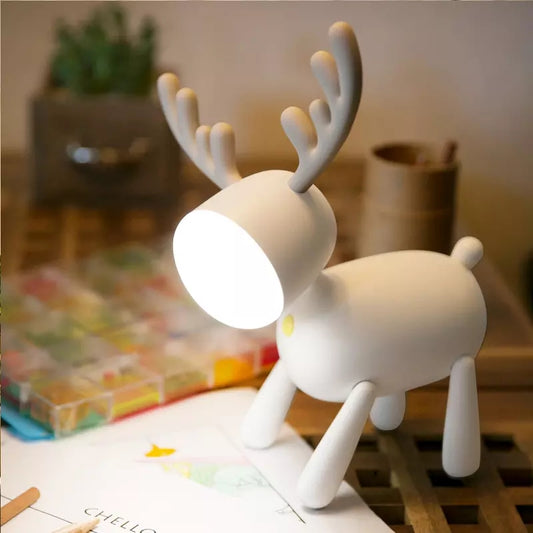Silicone Deer-Style LED Night Lamp