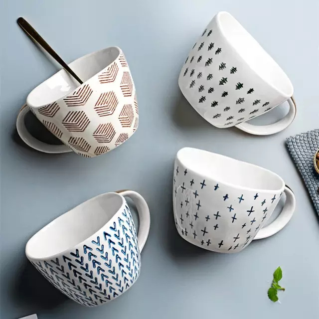 Nordic retro coffee mug