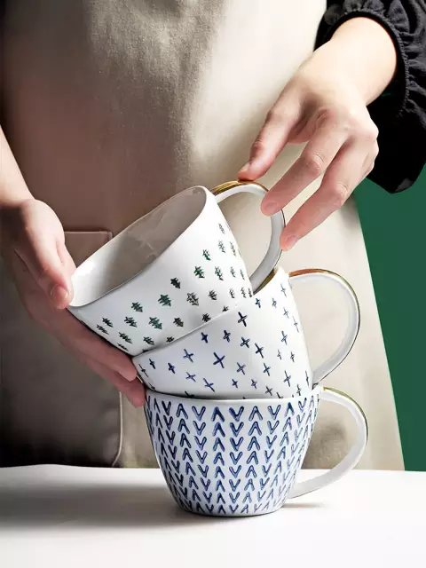Nordic retro coffee mug