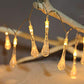 20 LED Crystal Bubble Ball String Fairy Lights - Coral Tree 