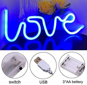 Neon Love Sign LED Light
