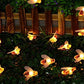 Honey Bee Style Diwali- Garden- Decoration fairy Light big Size Bee LED Light string – 16 Lamps ( warm White) - Coral Tree 