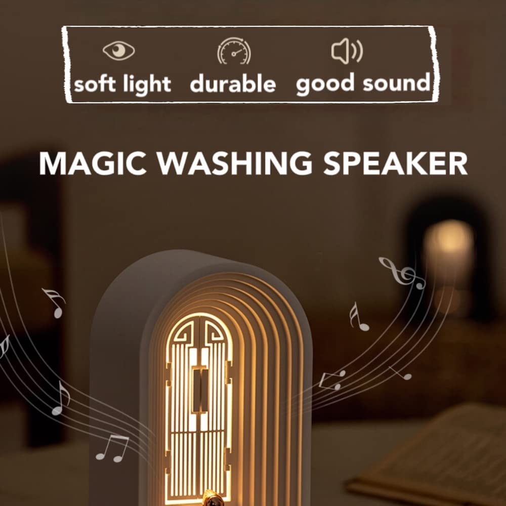 Wishing Lamp Night Light with Speaker for Bedroom