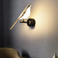 Bird Modern Metal Wall Light for Drawing Room