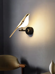 Bird Modern Metal Wall Light