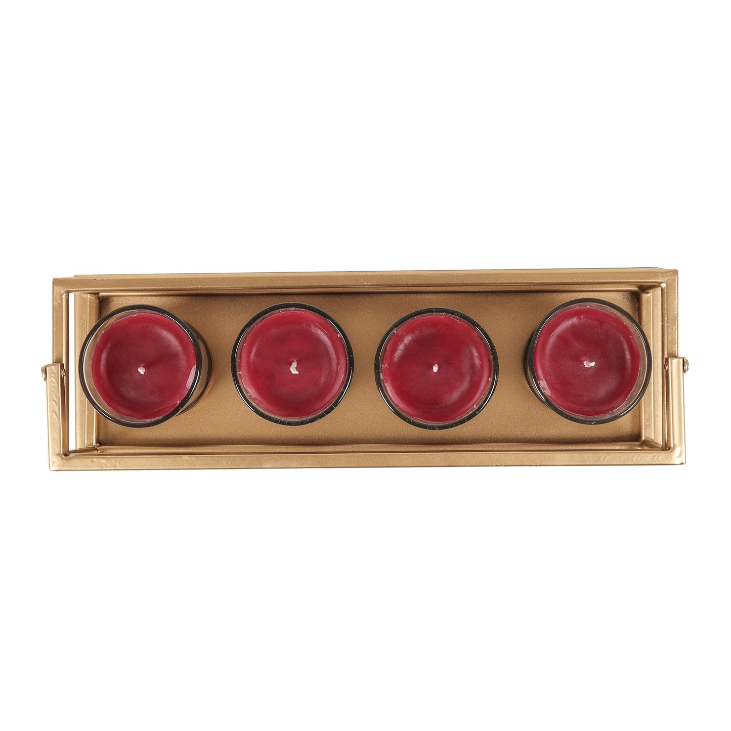 Votive Candle Stand- RED Candle