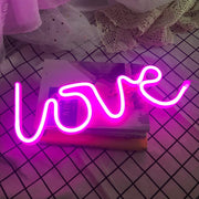 Neon Love Sign LED Light