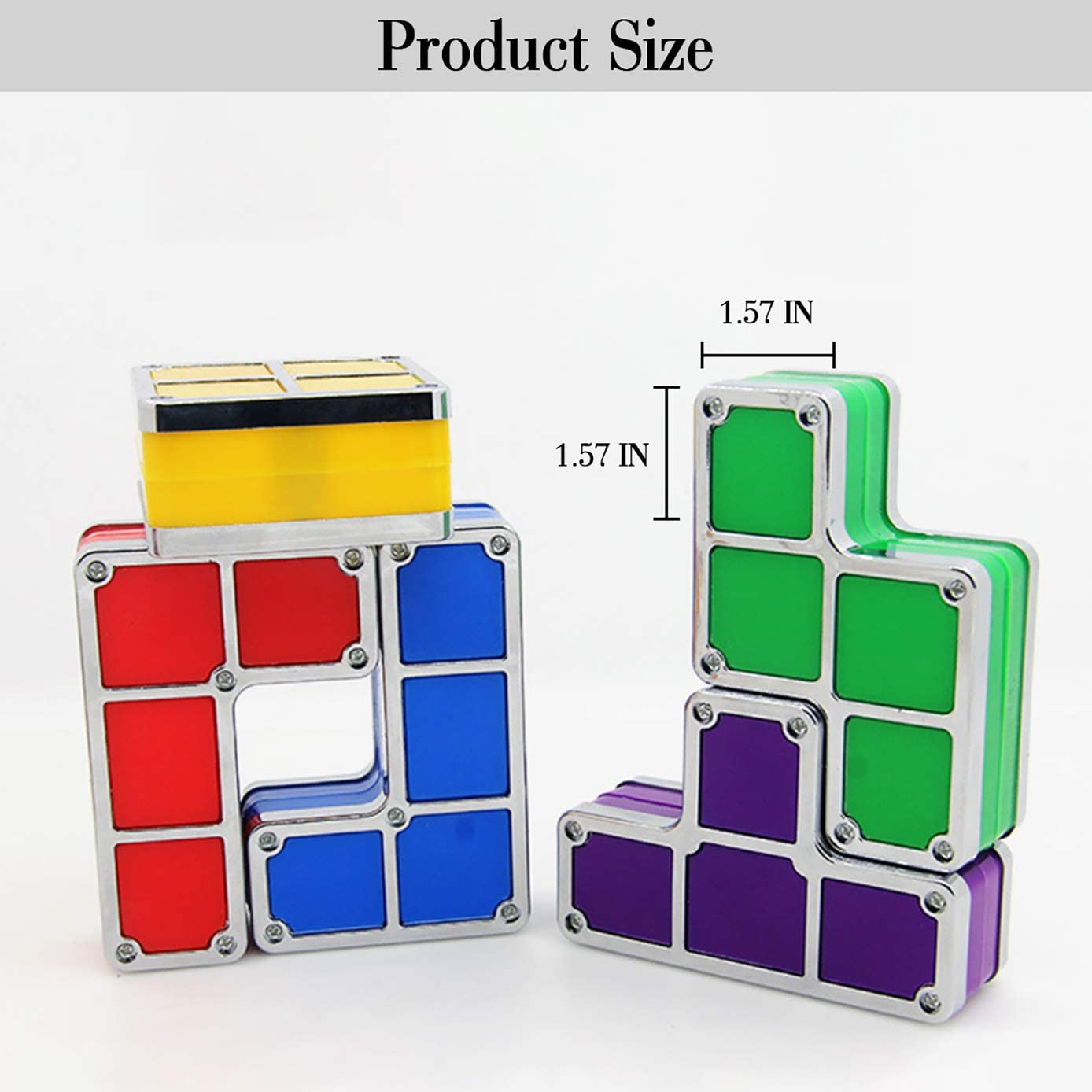 DIY Tetris Puzzle Light Stackable LED LAMP