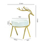 Deer-Shaped Metal Ashtray