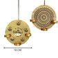 Iron Candles Tea Light Holders , Set of 2 , Gold