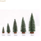 Resin Table Top Christmas tree Set of 5 for Office and Home Decoration - Coral Tree 