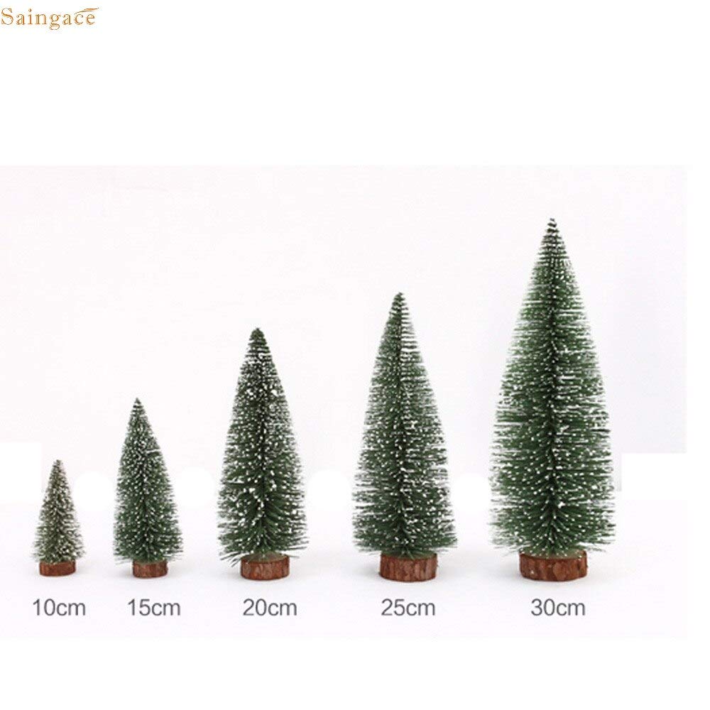 Resin Table Top Christmas tree Set of 5 for Office and Home Decoration - Coral Tree 