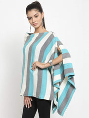 Knitted Cotton Fashion Poncho