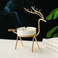 Deer-Shaped Metal Ashtray