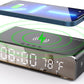 Wireless Charging Digital Alarm Clock, Digital Thermometer
