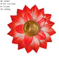 Metal Lotus Diya for Pooja Lamp