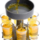 6 Shot Glass Dispenser and Holder - Coral Tree 