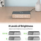 Wireless Charging Digital Alarm Clock, Digital Thermometer