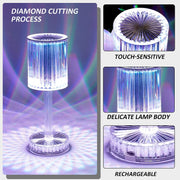 LED Crystal Table Lamp