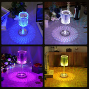 LED Crystal Table Lamp