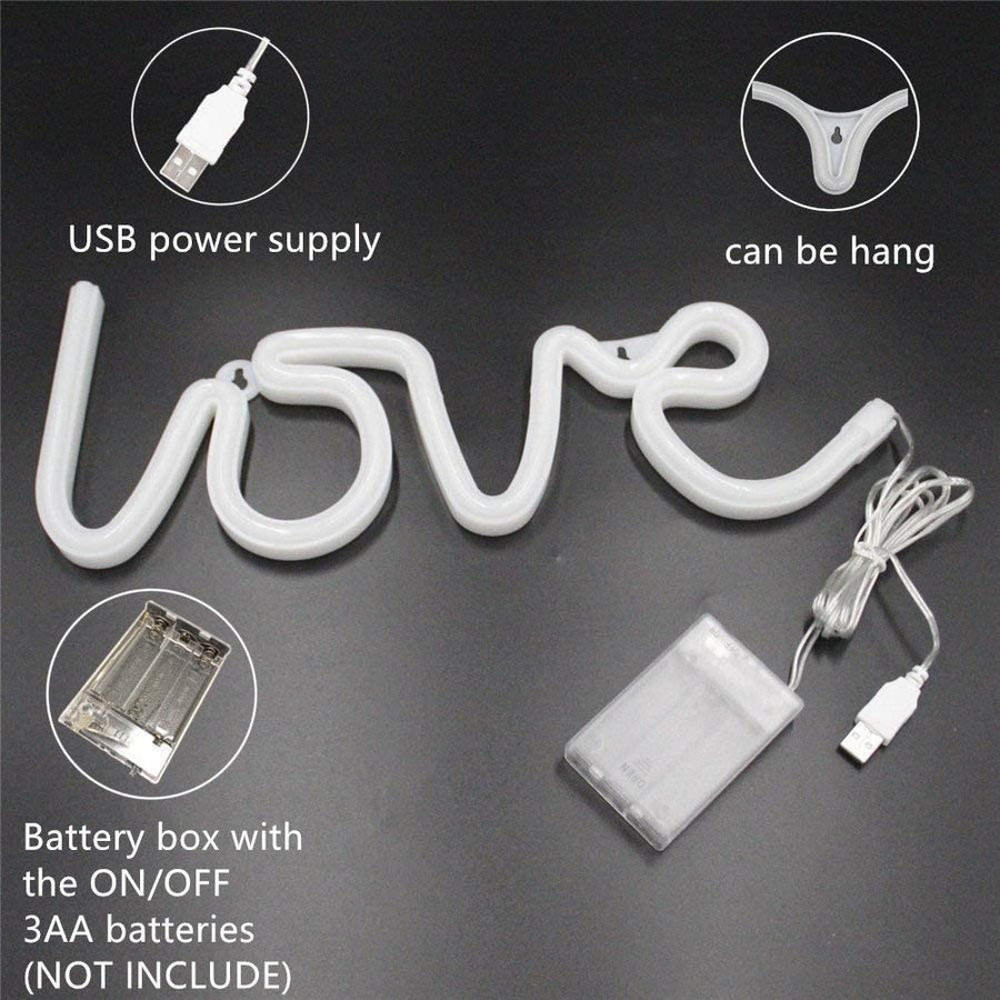 Neon Love Sign LED Light