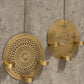 Iron Candles Tea Light Holders , Set of 2 , Gold
